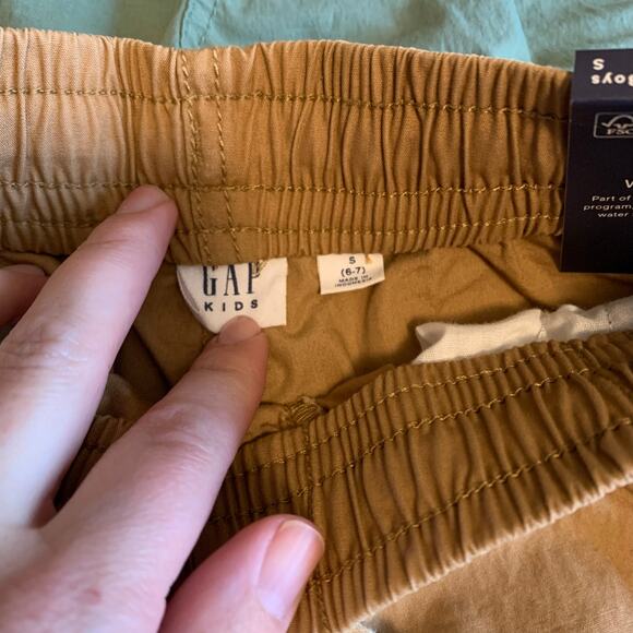 Boys Gap Small (6-7) Shorts - Two Pairs - New With Tags Drawstring Elastic Waist - Picture 3 of 14